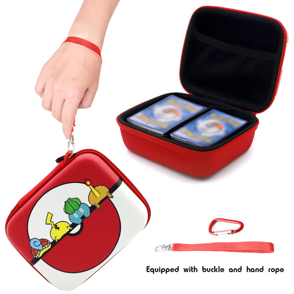 PATPAT Poke-mon Binder, Poke-mon Cards Holder for 200 Trading Cards Cartoon Print Zipper Bag Trading Cards Binder Trading Cards Album Organizer Bag Game Cards Case Xmas Gifts for Kids Boys Girls Tail PATPAT Poke-mon Binder, Poke-mon Cards Holder for 200 Trading Cards Cartoon Print Zipper Bag Trading Cards Binder Trading Cards Album Organizer Bag Game Cards Case Xmas Gifts for Kids Boys Girls Tail